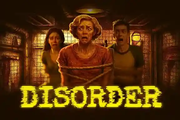 Disorder slot cover image with dark theme and high-risk gameplay structure in New Zealand